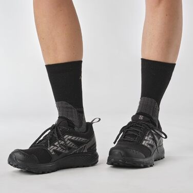 Жіночі трейлраннінг та похідні черевики Salomon Wander Gore-Tex, чорно-сливовий, розмір 38 2/3 EU