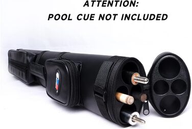Чохол для бильярдних київ GSE Games & Sports Expert 2x2 Deluxe (Чорний, Овальний)