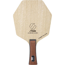 Настільна ракетка STIGA Allround Classic Cybershape, 5-шарова, легка, для нападу, майстерна ручка конкав, точність і контроль
