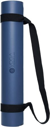 Еко-йога-мат Yoga Design Lab Infinity Diamond Align Navy 5 мм, нековзкий, з ременем для перенесення