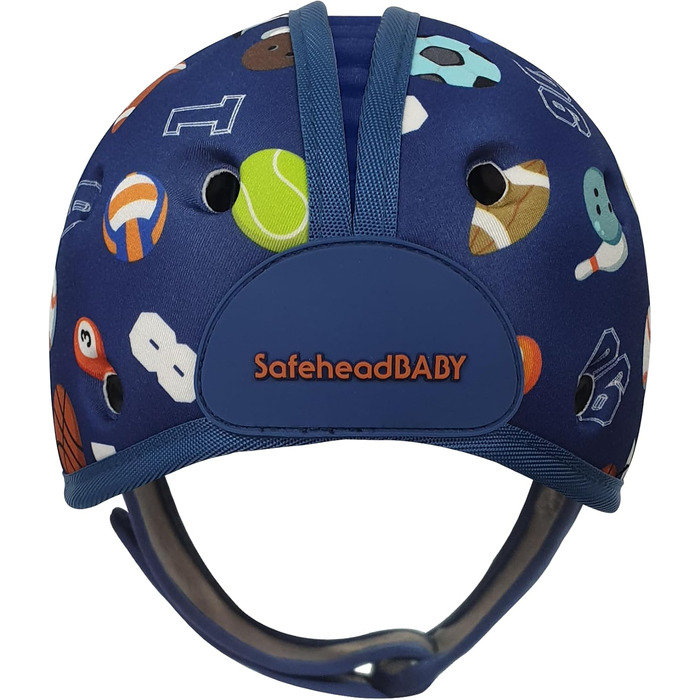 Дитячий захисний шолом SafeheadBABY для малюків — легкий, дихаючий, регульований, для безпеки під час повзання і ходьби