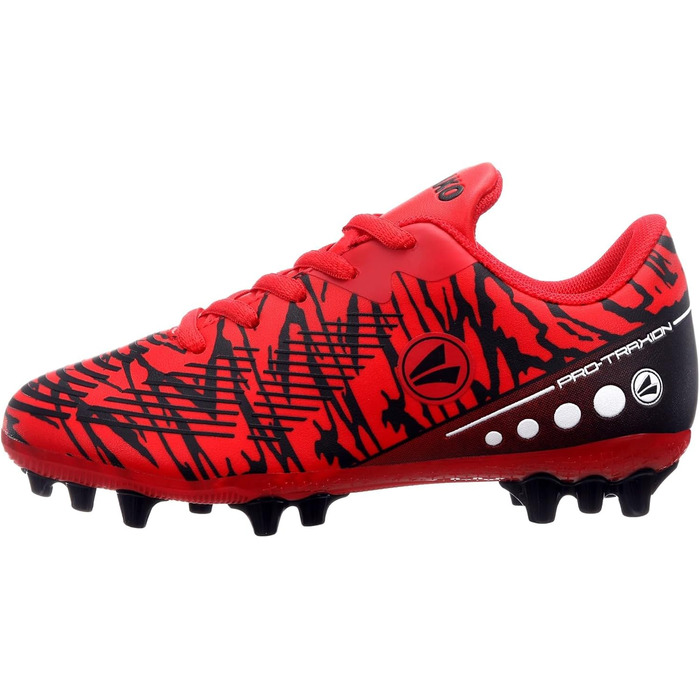 Дитячі футбольні бутси JAKO J-SFG Take, Fiery Red/Jet Black, 36 EU