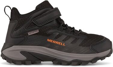 Черевики Merrell Moab Speed 2 Mid - Водонепроникні, для дітей, чорно-помаранчеві