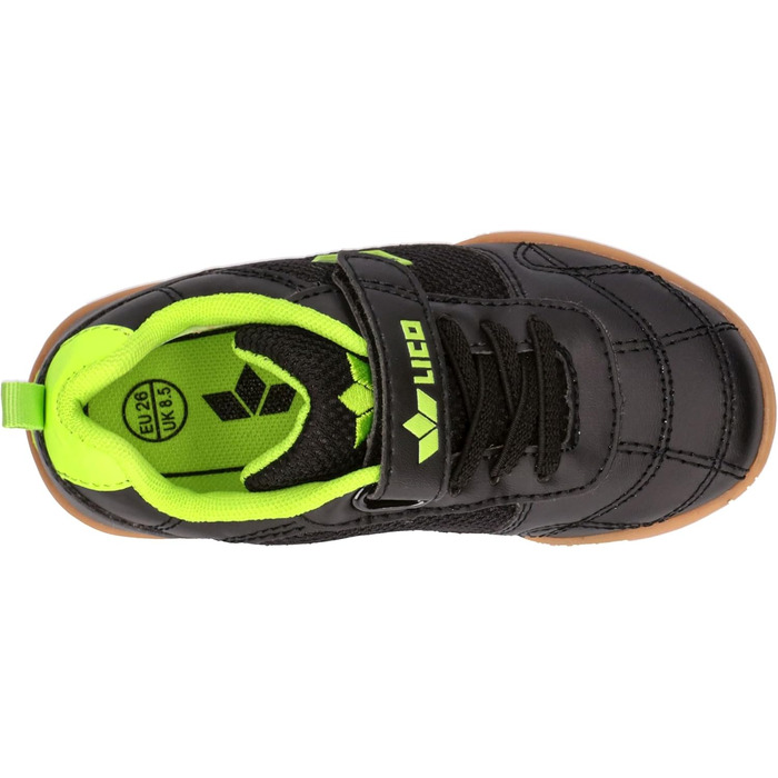 Дитячі кросівки Lico Bernie для занять спортом у залі та на вулиці, 25 EU, чорний колір