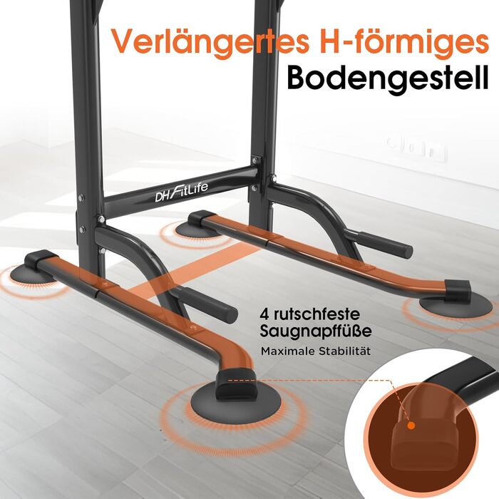 Power Tower DH FitLife: турнік, бруси для віджимань, силовий тренажер для дому
