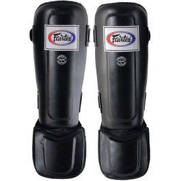 Захист гомілки Fairtex SP3 чорний, щитки для MMA XL