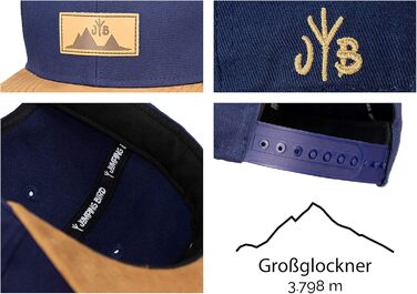 Кепка-снэпбек Jumping Bird унісекс темно-синього кольору, регульована бейсболка для прогулянок та спорту