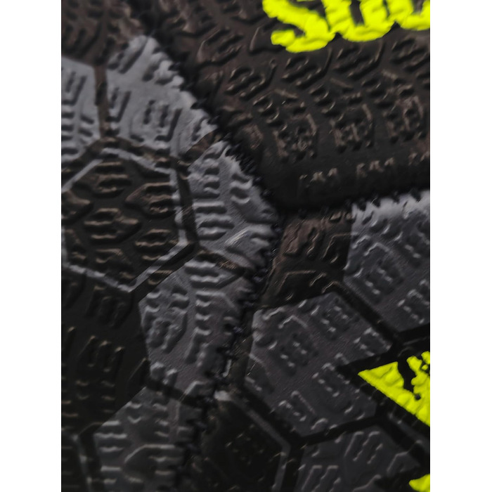 М'яч для вуличної футболу Optimum Unisex – високоякісний, зносостійкий гумовий м'яч, довговічний протектор, ідеальний для бетону та асфальту, для будь-якої погоди, багатокольоровий (5, чорний / жовтий)