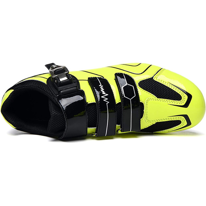 Велосипедні черевики Mountain для чоловіків та жінок, MTB, SPD, Mountainbike, з пряжкою, 39 EU, зелені