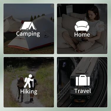 Спальний мішок Naturehike для дорослих та дітей, 3-4 сезони, водонепроникний, 190 x 75 см, зелений