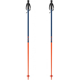Лижні палиці Fischer OneWay GT18 Flame 120 см алюмінієві для гірських лиж