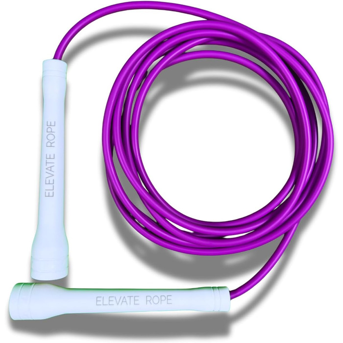 Скакалка Elevate Speed Rope MAX, професійна, PVC з нейлоновим сердечником, 5 мм, 3 м, міцні ручки