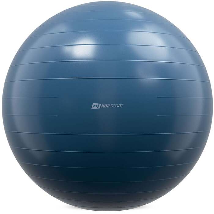 Фітбол Hop-Sport 85см морський темний + насос
