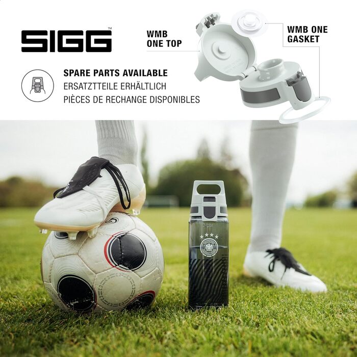 Пляшка для води SIGG Tritan 0.6L, легка, для газованих напоїв, BPA-free, герметична, придатна для миття в посудомийці