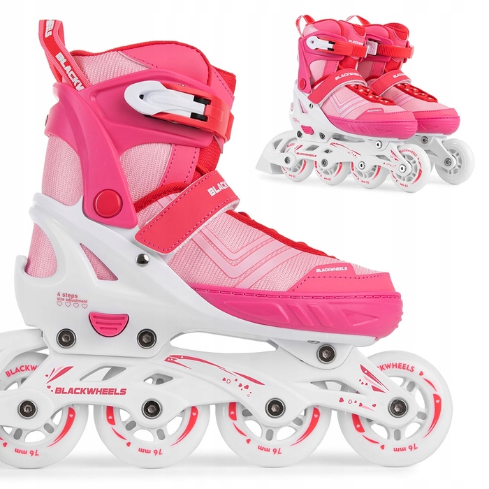 Регульовані ролики Blackwheels Playful, рожеві, розм. 32-35