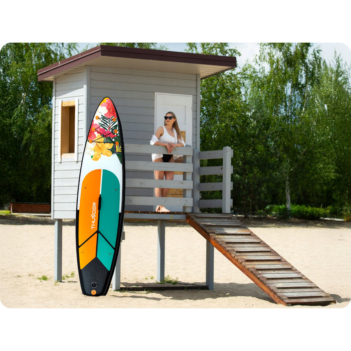Надувна SUP-дошка 320 см Thunder: плавуча модель із сидінням та повним комплектом