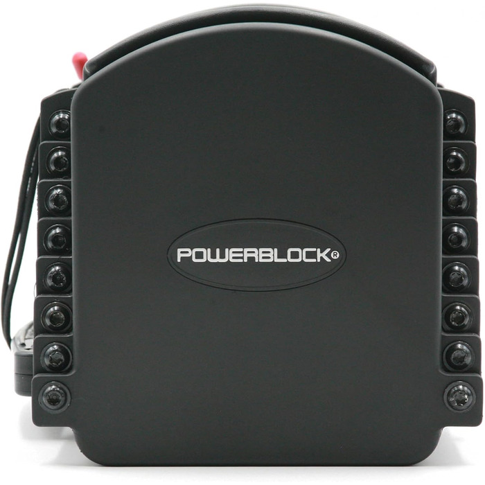 POWERBLOCK Універсальні регульовані гантелі Pro 50, чорні, для дорослих