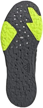 Чоловічі кросівки для бігу Adidas X9000l3, 41 1/3 EU, сірий, чорний, жовтий