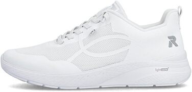 Жіночі білі кеди Rieker Low-Top M8551, низькі прогулянкові кросівки зі знімною устілкою, розмір 41 EU
