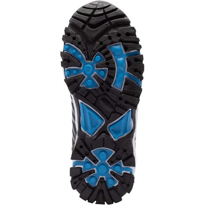 Дитячі трекінгові черевики Trolltunga Hiker Mid від Trollkids (28 EU, Темно-синій)