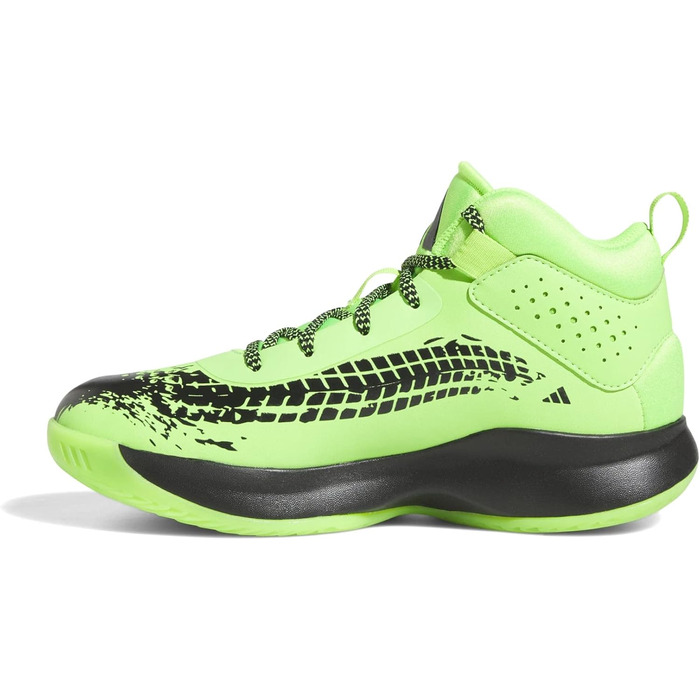 Дитячі кросівки adidas Cross Em Up 5 K Wide для бігу та тренувань (39 1/3 EU, Team Solar Green/Core Black)