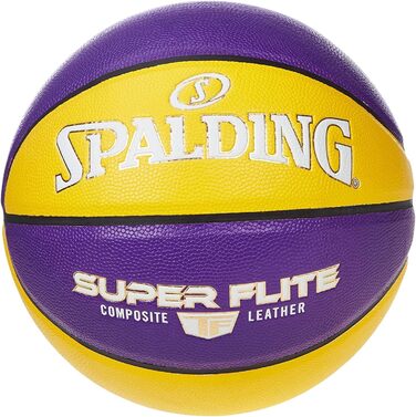 Баскетбольний м'яч Spalding Super Flite, розмір 7, жовтий, унісекс