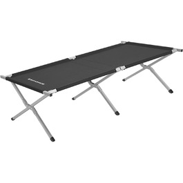Кемпінгове ліжко SONGMICS, TÜV Rheinland, 260 кг, 210x72x45 см, чорне