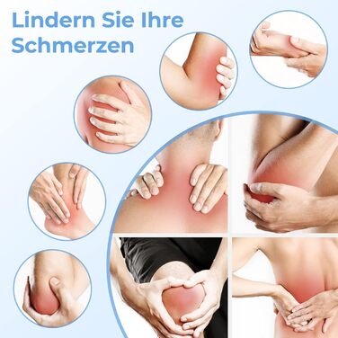 Пристрій TENS AUVON: 2 канали, 20 програм, 10 електродів для зняття болю в спині, шиї, плечі, нозі