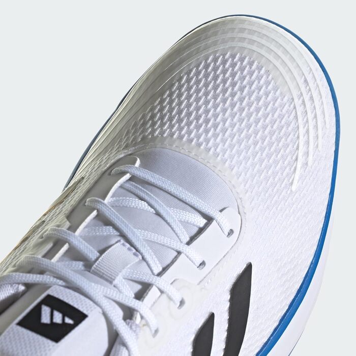 Волейбольне взуття Adidas Novaflight для чоловіків, 44 2/3 EU, білий, чорний, royal blue