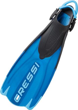 Ласти CRESSI Maui з EBS, довгі/короткі, для плавання і снорклінгу, унісекс, сині, розмір M/L (41-44 EU)