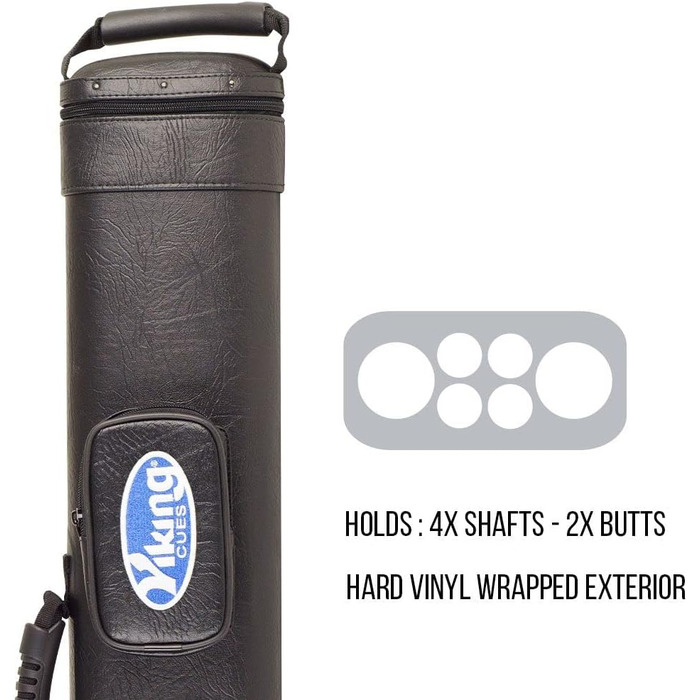 Чохол для бильярдних київ Viking з плечовим ременем, з вініловим корпусом та фетровою підкладкою