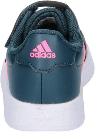 Кросівки adidas Breaknet Lifestyle Court для дітей та дорослих, білі, рожеві, чорні (36 2/3 EU)