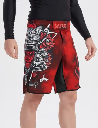 Боксерські шорти для MMA та крос-тренінгів LAFROI Warrior з кишенею та шнурком, чоловічі, розмір M