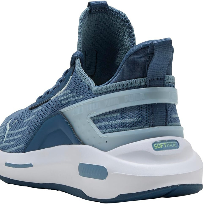 Кросівки PUMA Softride Enzo 5 Hype для міста та бігу, 38 EU, темно-синій/блакитний/світло-блакитний