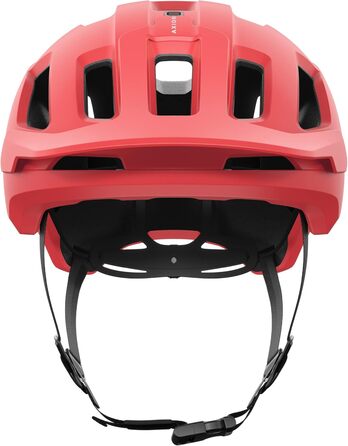 Велошолом POC Axion Race MIPS для трейлу, з технологією MIPS Integra, регульований, розмір L (59-62 см), колір кораловий/чорний матовий