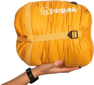 Спальний мішок Snugpak Sleeper Expedition WGTE (Бурштиновий, Лівий бічний блискавка) - екстремально теплий, силіконізований, для експедицій