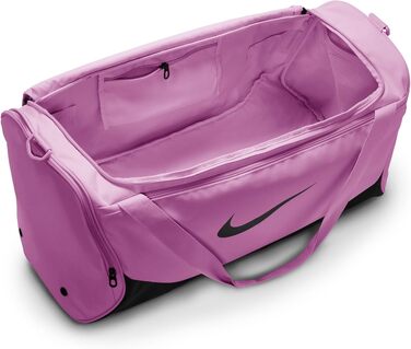 Спортивна сумка Nike Brasilia M - X Duffel для чоловіків, Світло-малиновий/Чорний/Білий