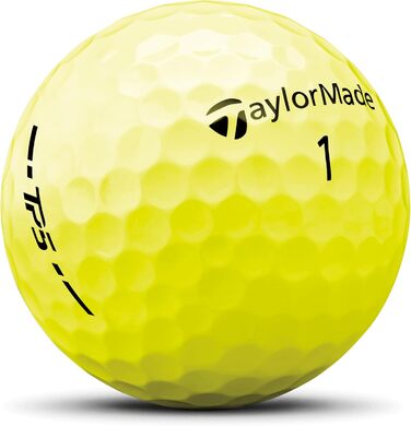Гольф-кулі TaylorMade TP5 (білі/жовті), TM24