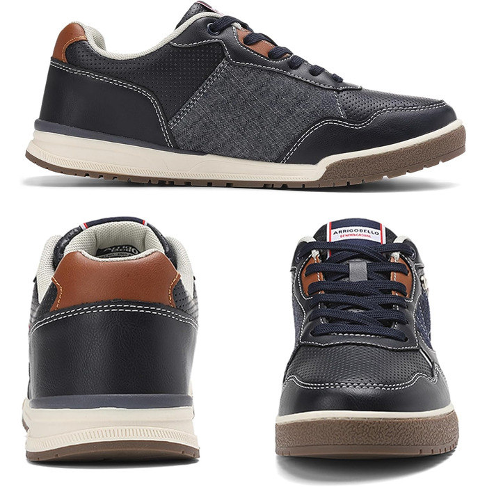 ARRIGO BELLO Кросівки чоловічі: спортивні, для відпочинку, робочі, Outdoor, легкі, для ходьби, розмір 41-46 (C, блакитний)