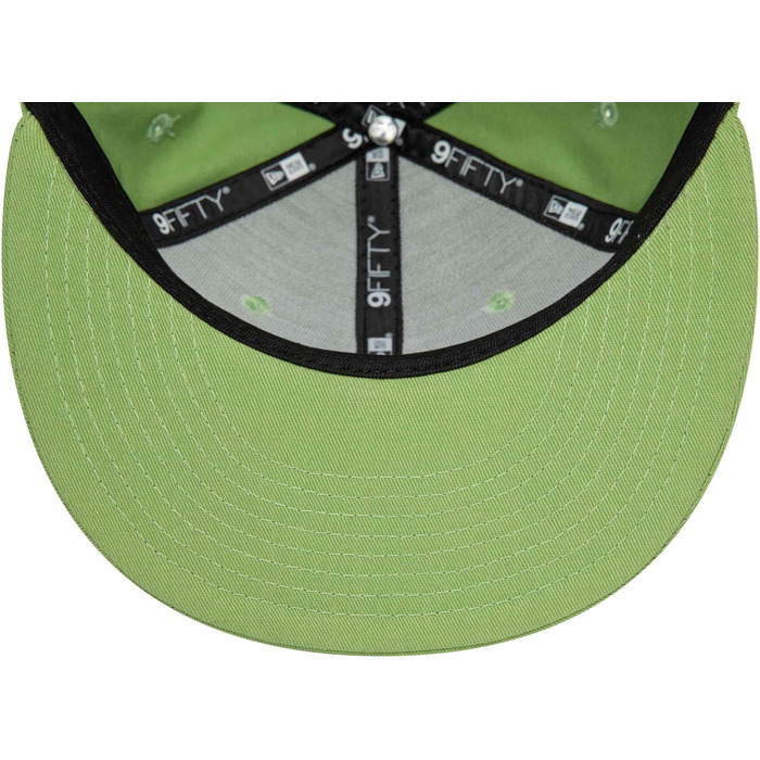 Кепка New Era New York Yankees 59fifty MLB Basic чорно-біла (S-M, лайм)
