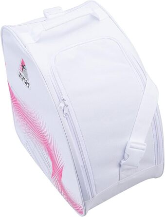 Сумка для ковзанів Jackson Ultima | Якість Olympian | Біло-рожевий колір, один розмір