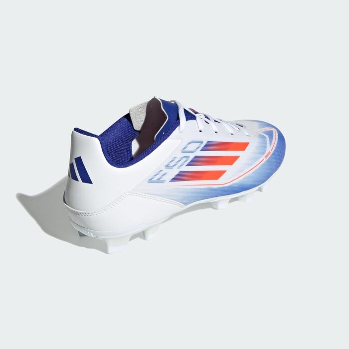 Бутси для футболу Adidas F50 Club Unisex, 44 2/3 EU, Cloud White/Solar Red/Lucid Blue