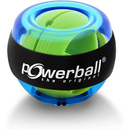 Гіроскопічний ручний тренажер Powerball Basic Kernpower, прозорий синій, для тенісу, оригінал