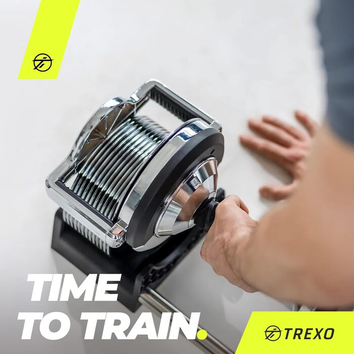Регульована гантеля TREXO хромована 3-32 кг, 30 рівнів ваги, з ергономічною нековзкою ручкою для силових тренувань і фітнесу