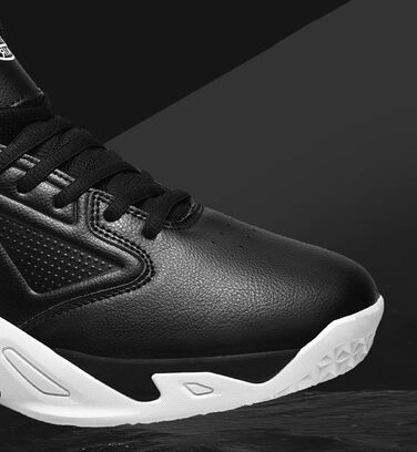 Чоловічі баскетбольні кросівки High Top, чорного кольору (44 EU)