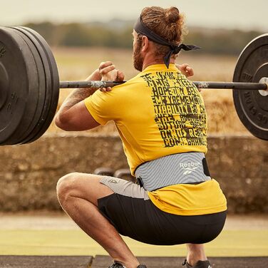 Пояс для пауерліфтингу Reebok Flexweave, розмір S (64-79 см), білий