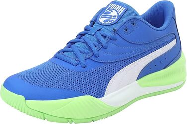 Кросівки баскетбольні PUMA Unisex Triple (38.5 EU, Bluemazing Green Glare)