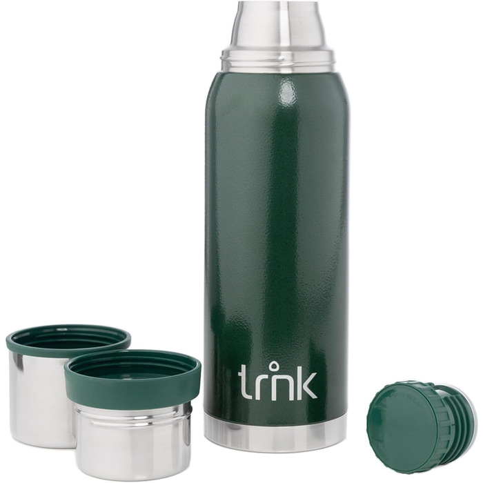 Термос trnk Outdoor Arktis 2, нержавійка, 1200 мл, BPA-free, 32 год тепла, кришка з 2 чашками, можна мити в посудомийці