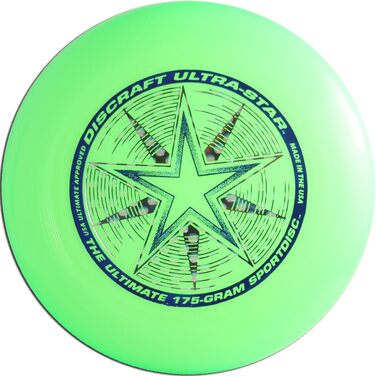 Фрісбі Discraft Ultra-Star Sport 175 г Чорний - професійний диск для гри