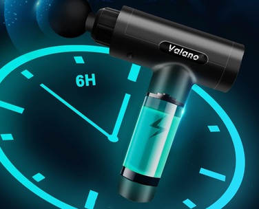 Перкусійний масажний пістолет Massage Gun Pro — масажер для спини, стоп та всього тіла
